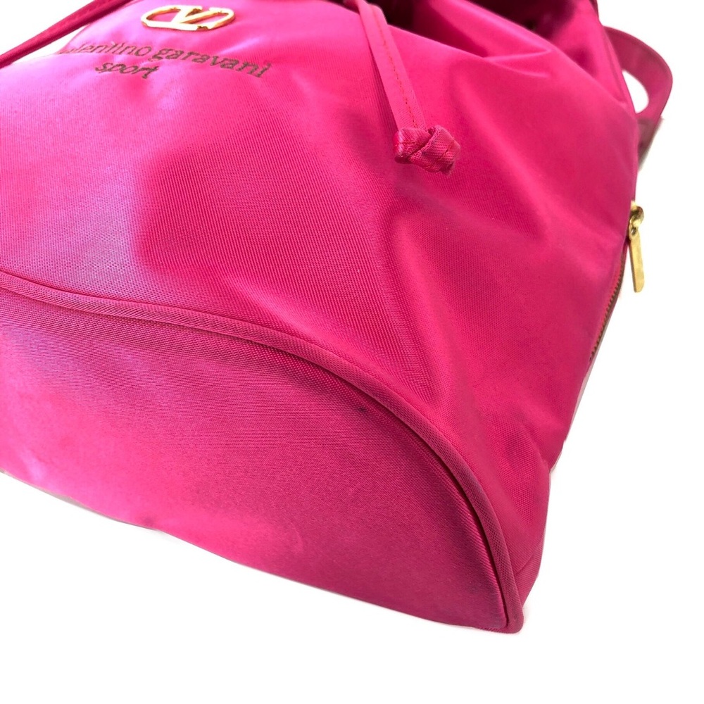 VALENTINO GARAVANI Nylon Backpack Pink Vintage - Picture 15 of 16